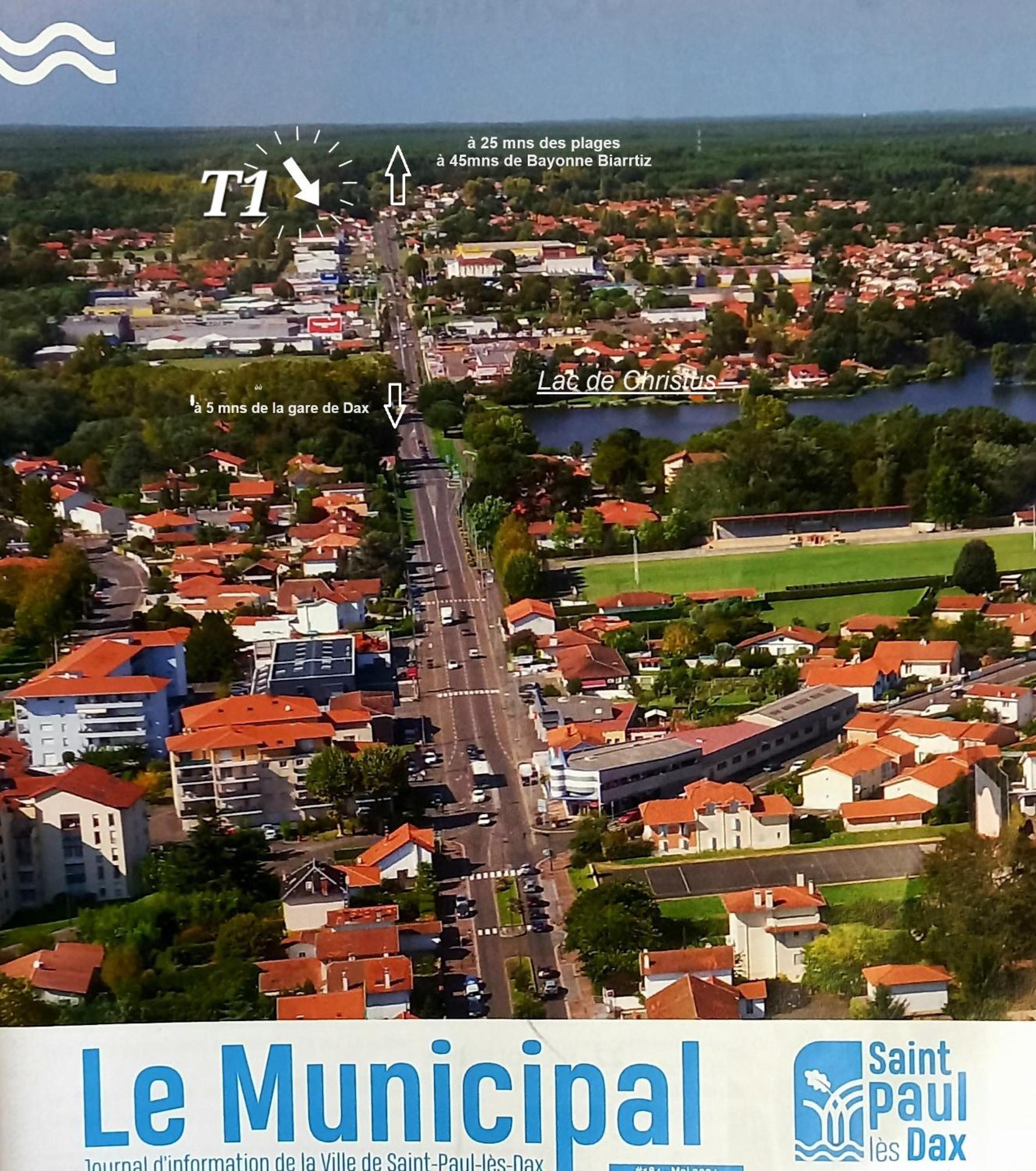 Studio Nature Et Beauregard 30M2 En Duplex Proche Lac, Cures Thermales Et Commerces Saint-Paul-lès-Dax 외부 사진